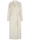 Poldo Wool Single Coat White - MAX MARA - BALAAN 1