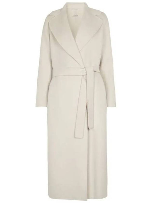 Poldo Wool Single Coat White - MAX MARA - BALAAN 1