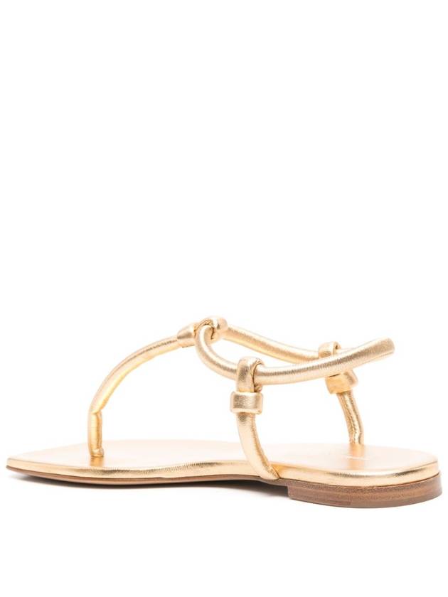 Gianvito Rossi Sandals Golden - GIANVITO ROSSI - BALAAN 4