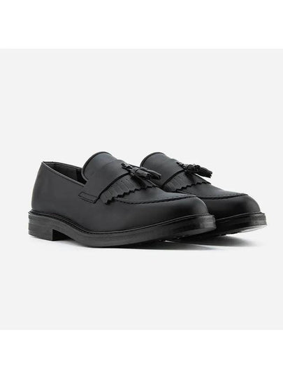 W1601 Perugia Tassel Loafers Black - BSQT - BALAAN 2