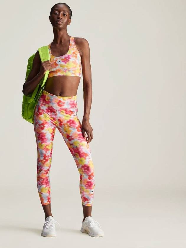 Stella McCartney TruePurpose Printed Optime Training Leggings Real Pink - ADIDAS - BALAAN 5