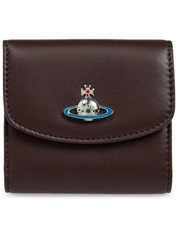 Vivienne Westwood Orb Plaque Bifold Wallet 5115002JWL001L D408 - VIVIENNE WESTWOOD - BALAAN 1