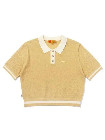 KODAK Summer Polo Knit Women YELLOW - KODO - BALAAN 1