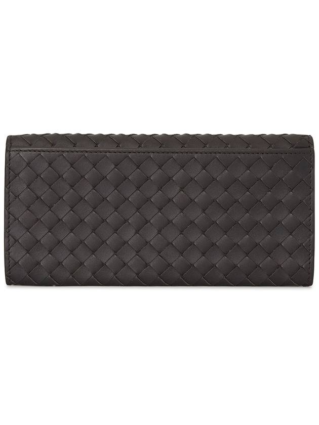 Intrecciato Continental Long Wallet Espresso - BOTTEGA VENETA - BALAAN 3