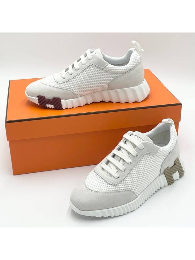 Bouncing Low Top Sneakers Blanc - HERMES - BALAAN 5