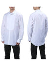 Men's Thunder Print Long Sleeve Shirt White - NEIL BARRETT - BALAAN 2