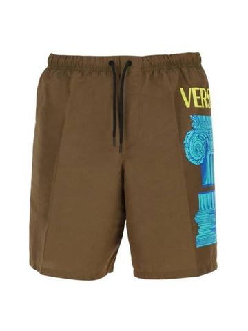 Beach Goods 1001598 1A078585G640 BROWN - VERSACE - BALAAN 1