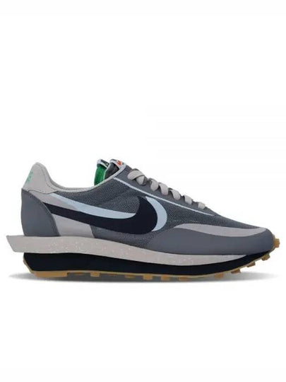 Sacai Clat LD Waffle Sneakers Cool Grey - NIKE - BALAAN 2