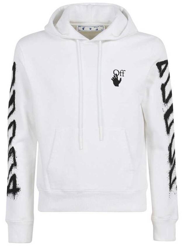 Spray Marker Arrow Hoodie White - OFF WHITE - BALAAN 1