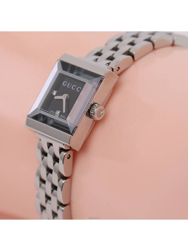 128 5 Diamond Watch Mini Bracelet Warranty YA128507 - GUCCI - BALAAN 8