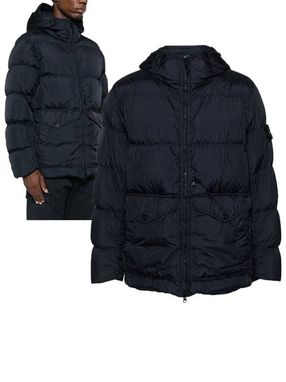 Crinkle Reps Re-Nylon Down Padding Navy - STONE ISLAND - BALAAN 2