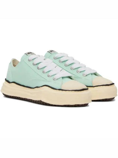 A09FW733 LT Blue Peterson OG Sole Canvas Low Top Sneakers - MIHARA YASUHIRO - BALAAN 1