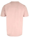 Logo Short Sleeve T-Shirt Pink - CP COMPANY - BALAAN 3