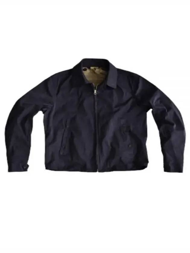 Freezer Ultra Light Cotton Zip-up Jacket Navy - TEN C - BALAAN 2