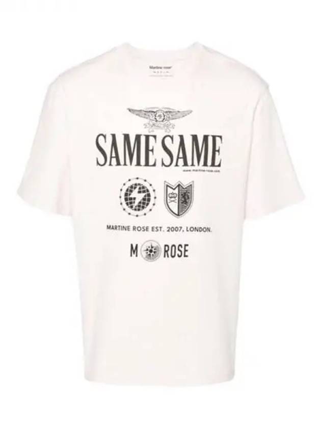 Martine Rose graphic print cotton T shirt - MARTINE ROSE - BALAAN 1