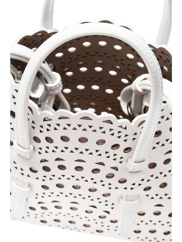 Alaïa ‘Vienne’ Shoulder Bag, Women's, White - ALAIA - BALAAN 5