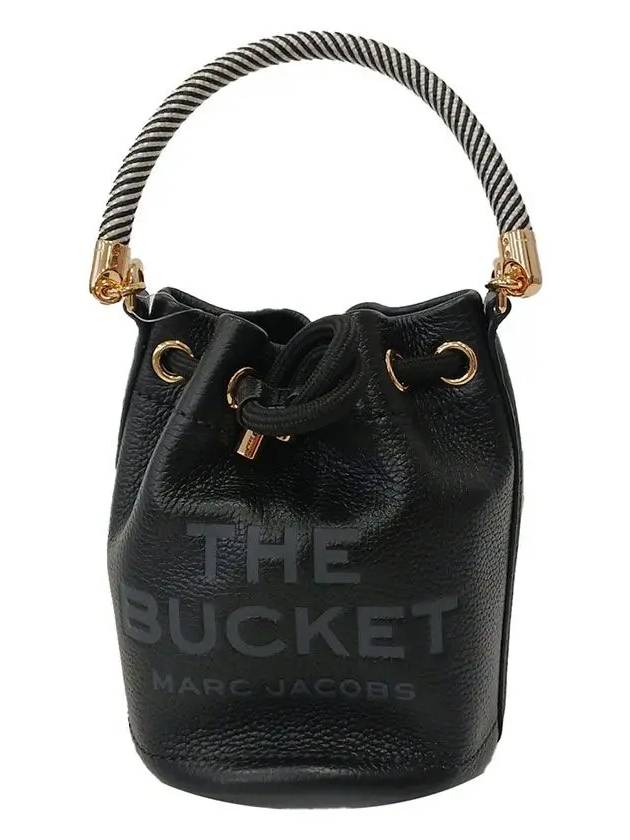 Leather mini bucket bag black 2S3HCR058H03 001 - MARC JACOBS - BALAAN 1