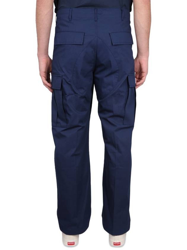 cargo track pants navy - KENZO - BALAAN 5