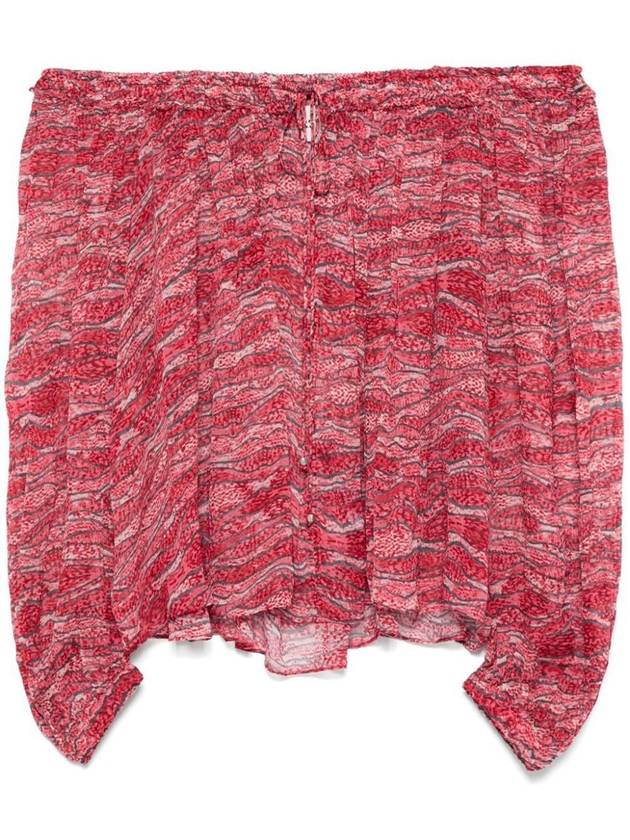 Isabel Marant Étoile Vutti Printed Muslin Blouse Clothing - ISABEL MARANT ETOILE - BALAAN 1