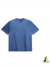 Ace Mock Neck Short Sleeve T-Shirt Bijou Blue - J.LINDEBERG - BALAAN 2