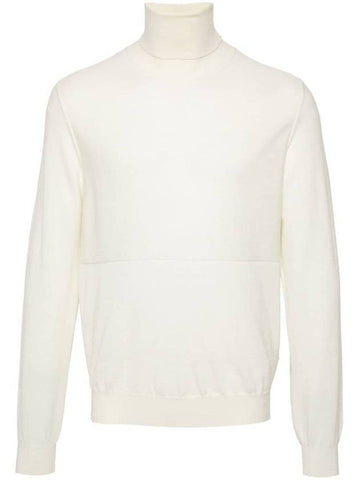 Jil Sander Fine Knit Virgin Wool Sweater With High Neck - JIL SANDER - BALAAN 1