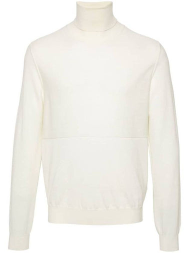 Jil Sander Fine Knit Virgin Wool Sweater With High Neck - JIL SANDER - BALAAN 1