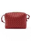 Loop Intrecciato Weaving Small Cross Bag Apple Candy - BOTTEGA VENETA - BALAAN 2