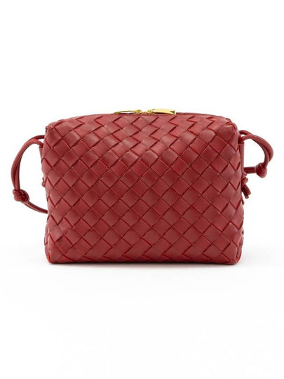 Loop Intrecciato Weaving Small Cross Bag Apple Candy - BOTTEGA VENETA - BALAAN 2