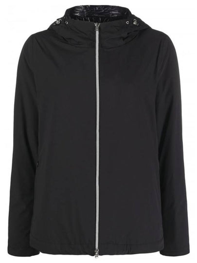 Resort Ponent Nylon Hooded Jacket Black - HERNO - BALAAN 2