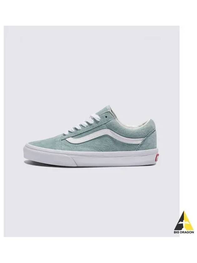 Old School Pig Suede Gray Mist VN0A2Z42M8I1 - VANS - BALAAN 1