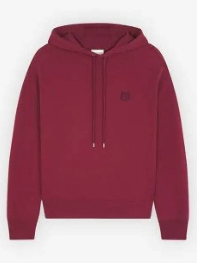 Bold Fox Head Patch Oversize Hoodie Red - MAISON KITSUNE - BALAAN 2