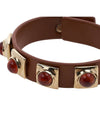 Crown Me Stud Stone Bracelet Brown - ETRO - BALAAN 6