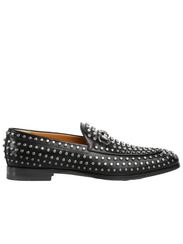 Studded Horsebit Loafer Black - GUCCI - BALAAN 1