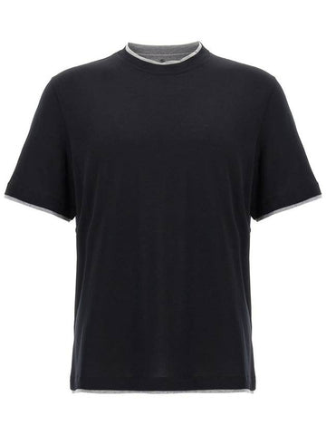 Brunello Cucinelli Layered T-Shirt - BRUNELLO CUCINELLI - BALAAN 1