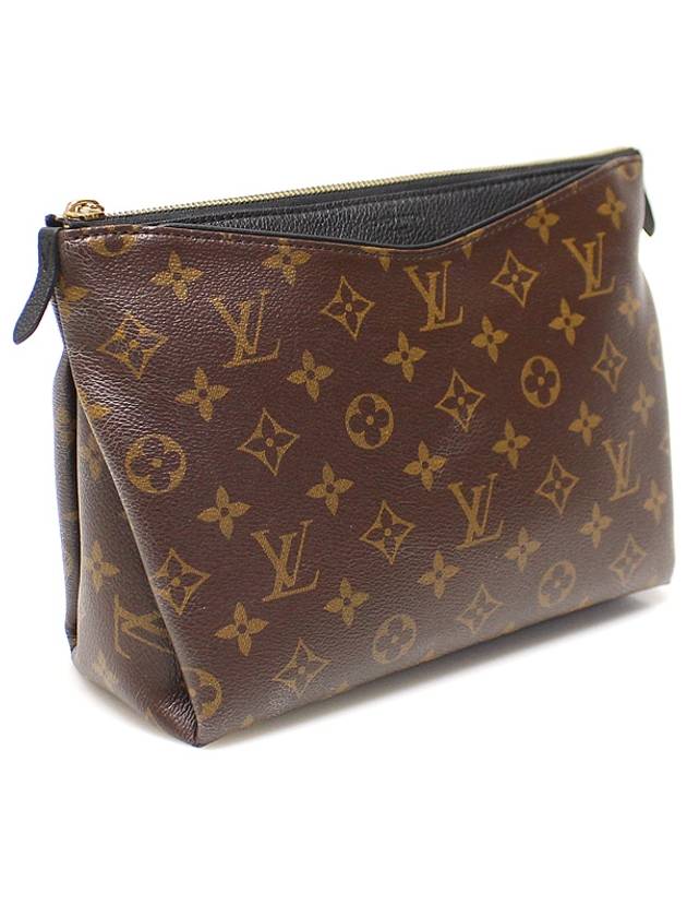 M64124 Monogram Canvas Noir Palace Beauty Case Pouch Clutch - LOUIS VUITTON - BALAAN 2