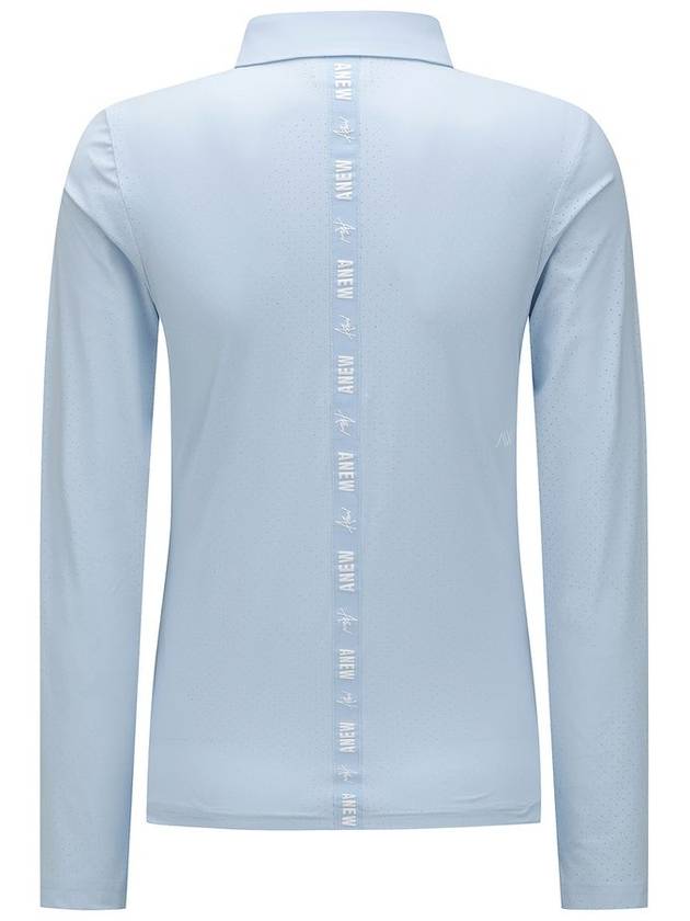 WOMEN BACK VENTILATION LOGO TAPE POINT LONG T SHIRT - ANEWGOLF - BALAAN 3