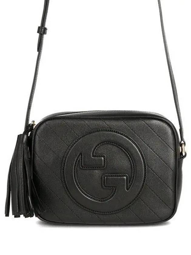 Blondie Small Leather Shoulder Bag Black - GUCCI - BALAAN 2