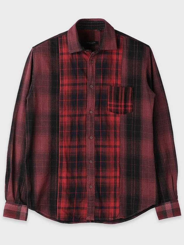 Made In Italy Cotton One Pocket Check Shirt F NCSH50 - PANICALE - BALAAN 1