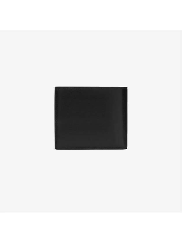 East/West Wallet In Smooth Leather Black - SAINT LAURENT - BALAAN 3