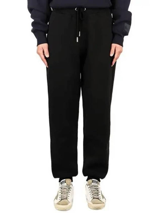 Logo Patch Jogger Track Pants Black - AMI - BALAAN 2