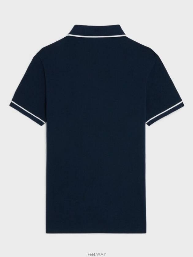 Classic Polo Shirt Navy - CELINE - BALAAN 5