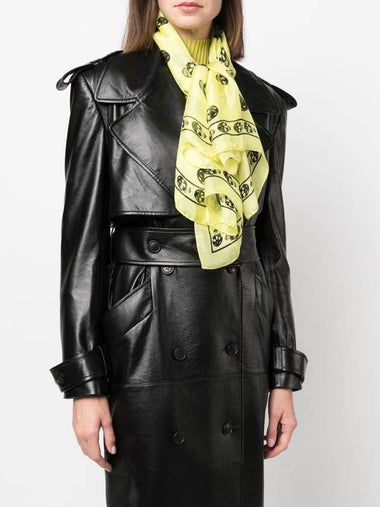 Alexander McQueen Silk Classic Skull Scarf - ALEXANDER MCQUEEN - BALAAN 1