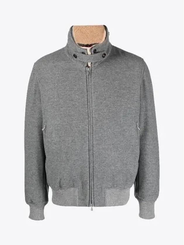 Quilting Cashmere Bomber Jacket Grey - BRUNELLO CUCINELLI - BALAAN 2