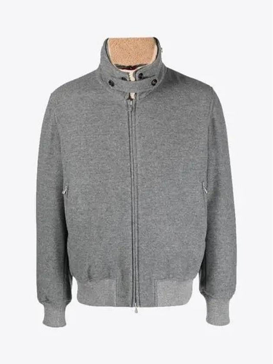 Quilting Cashmere Bomber Jacket Grey - BRUNELLO CUCINELLI - BALAAN 2