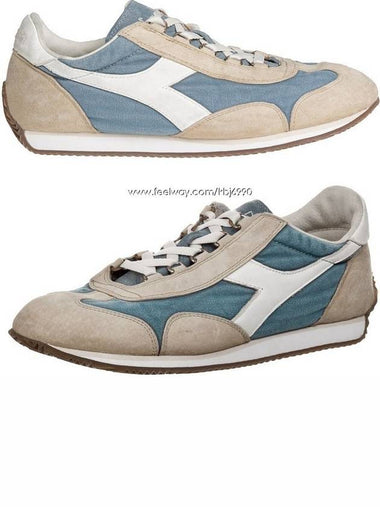 Men's Heritage Equip Stone Wash Low Top Sneakers C4593 - DIADORA - BALAAN 1