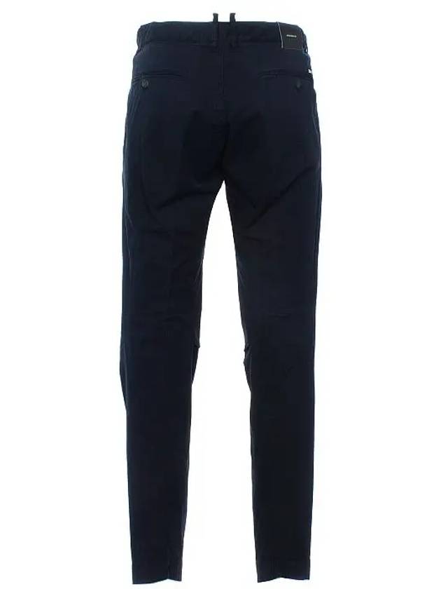 Skipper Fit Chino Pants Navy S71KB0170 - DSQUARED2 - BALAAN 7