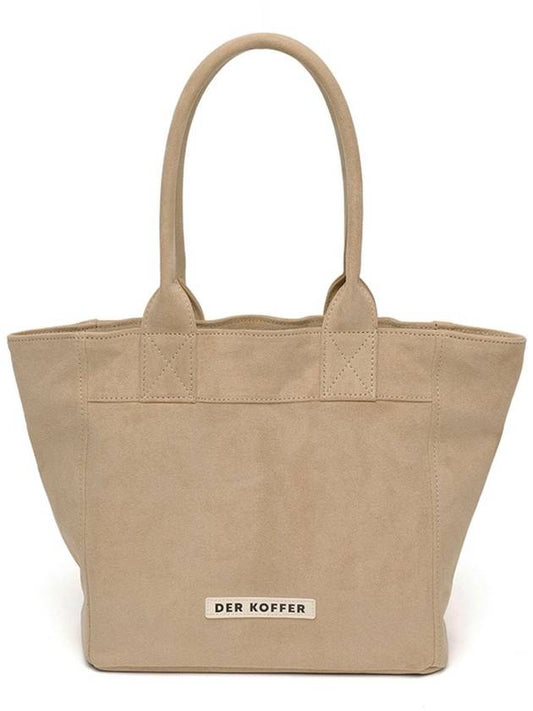 SHOPPER SUEDE BEIGE MD - DER KOFFER - BALAAN 1