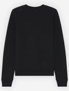 Fox Head Patch Regular Sweatshirt Black - MAISON KITSUNE - BALAAN 3