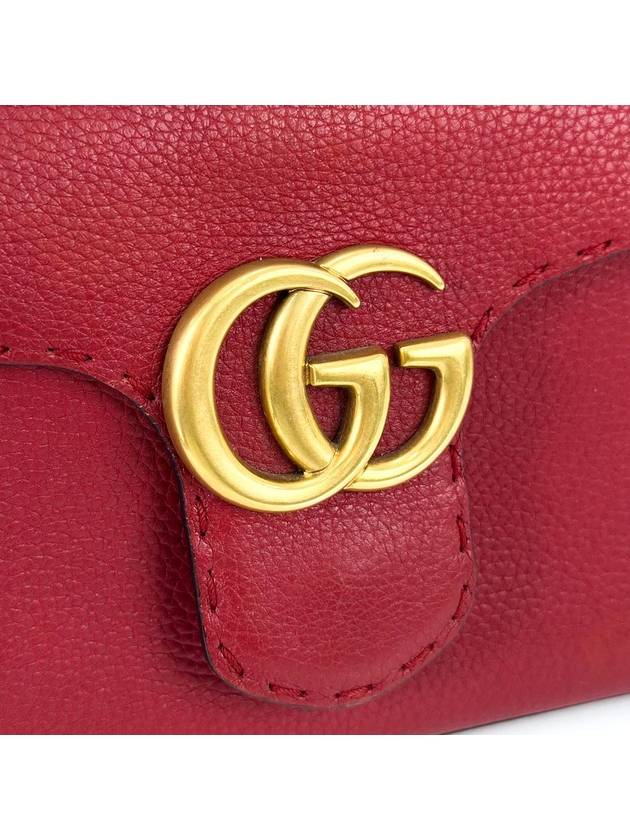 S Gucci Marmont Matelasse Top Handle Small Two Way Cross Shoulder Bag - GUCCI - BALAAN 8