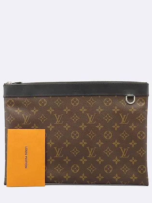 M69411 Monogram Macassar Discovery Pochette GM Clutch - LOUIS VUITTON - BALAAN 1